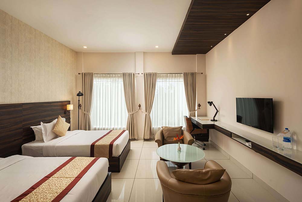 Charming Deluxe Room with inviting decor and spacious layout