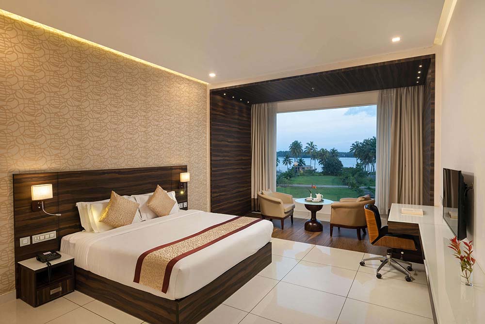 Cozy Premium Room with elegant decor and natural light at Blue Serene