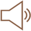 Icon for speaker phone facilities in Blue Serene accommodations